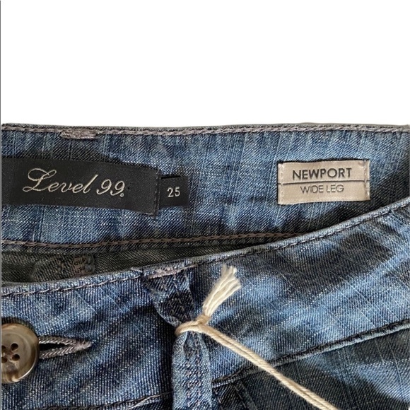 Anthropologie Level 99 Newport Wide-Leg Pants 25 - Picture 5 of 10